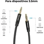 Vention Cable Estéreo Jack 3.5 mm Macho a Jack 3.5 mm Macho 1m Negro BAKBF